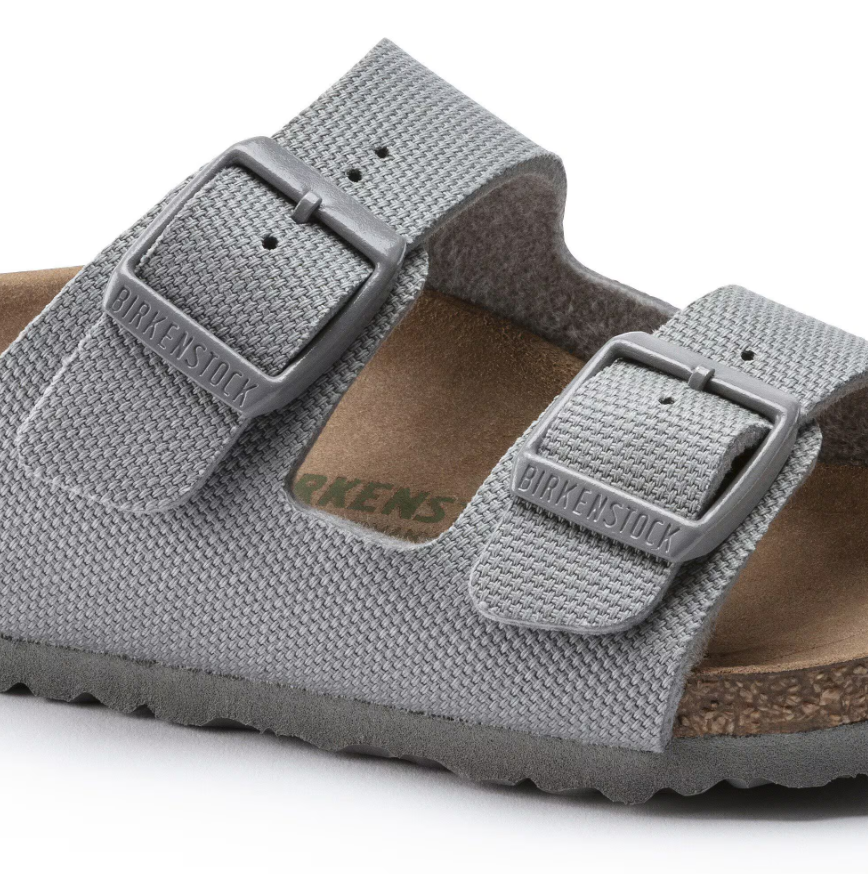 Birkenstock Arizona Kids Vegan Textile Stone Coin