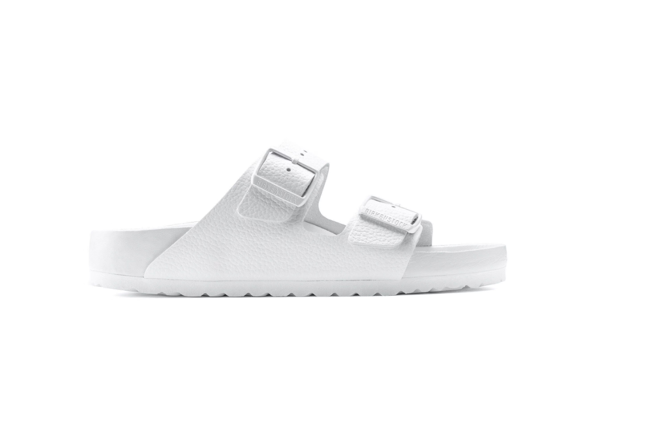 Birkenstock Arizona Exquisite Natural Leather White Sandals