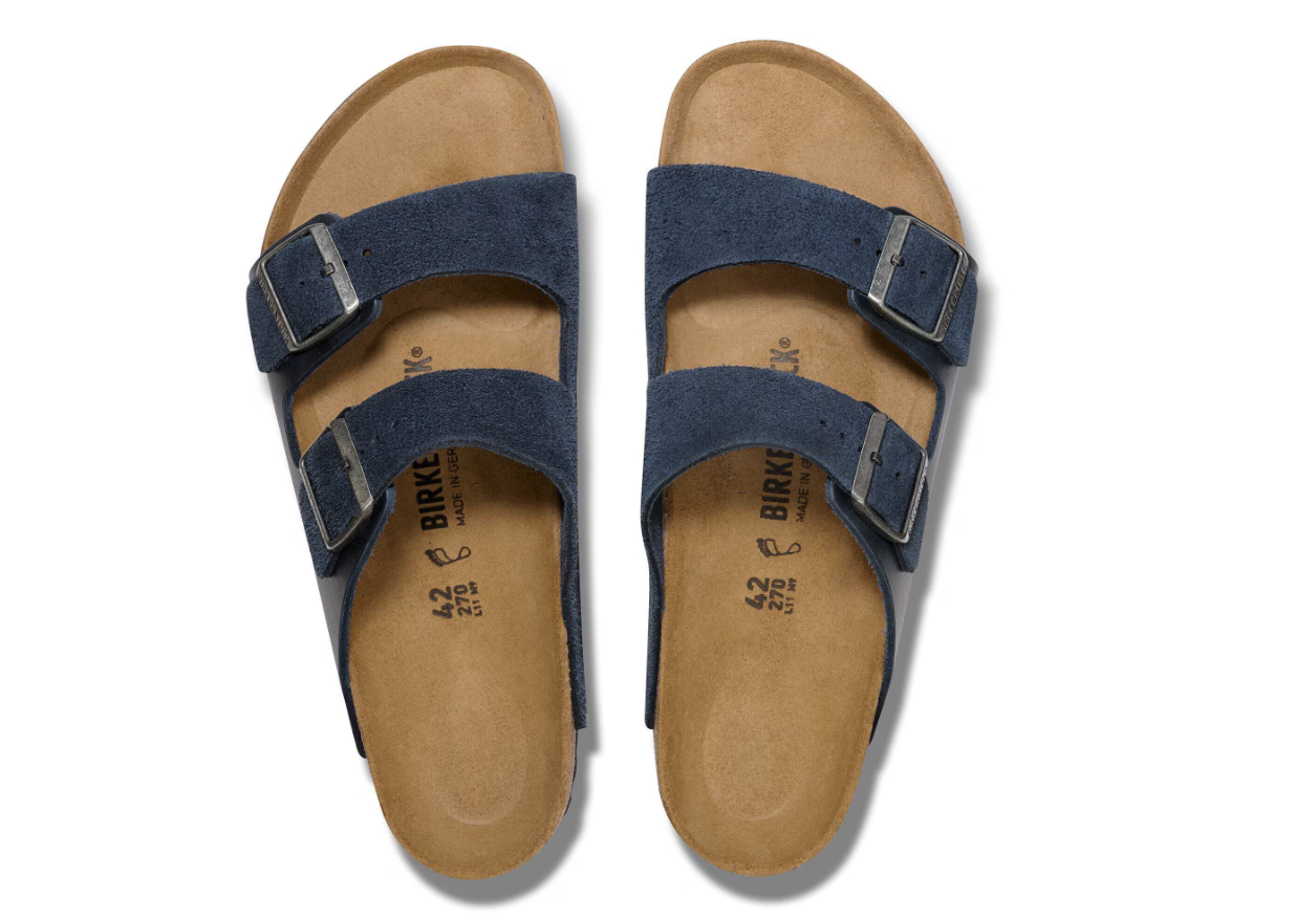 Birkenstock Arizona Mixed Leather New Navy Sandals