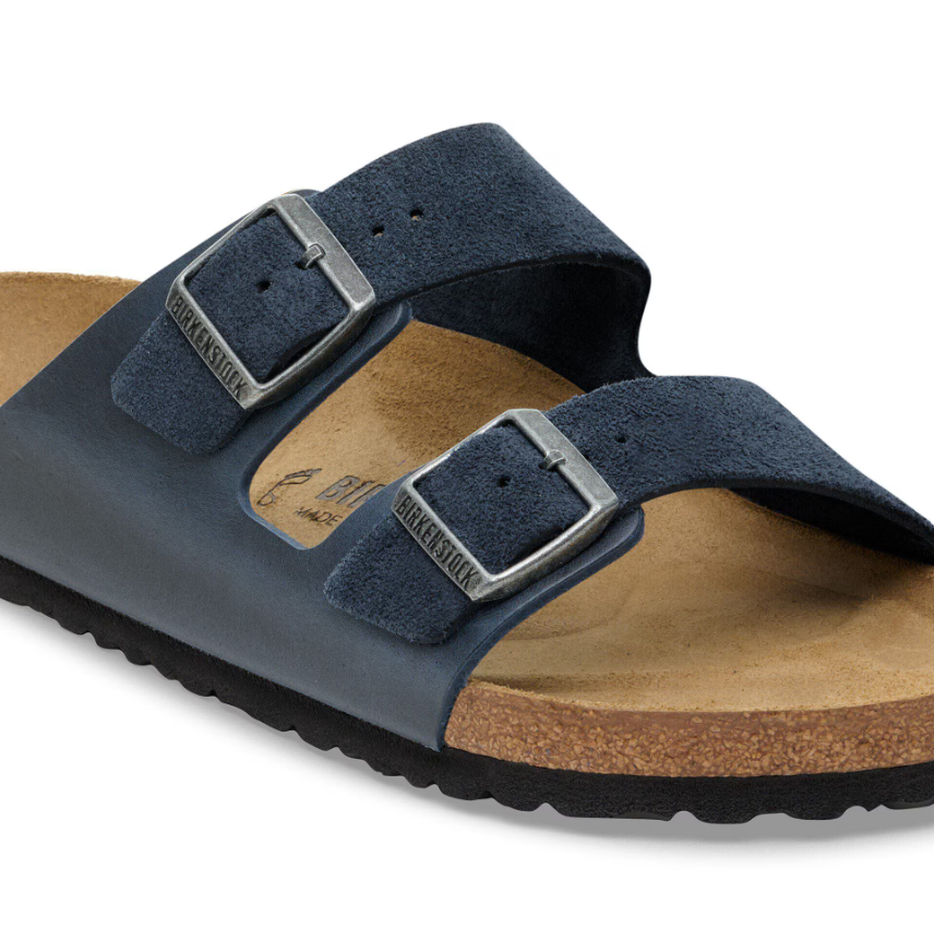 Birkenstock Arizona Mixed Leather New Navy Sandals