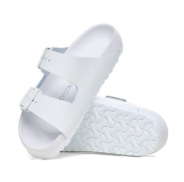 Birkenstock Arizona Exquisite Natural Leather White