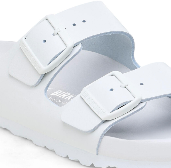 Birkenstock Arizona Exquisite Natural Leather White
