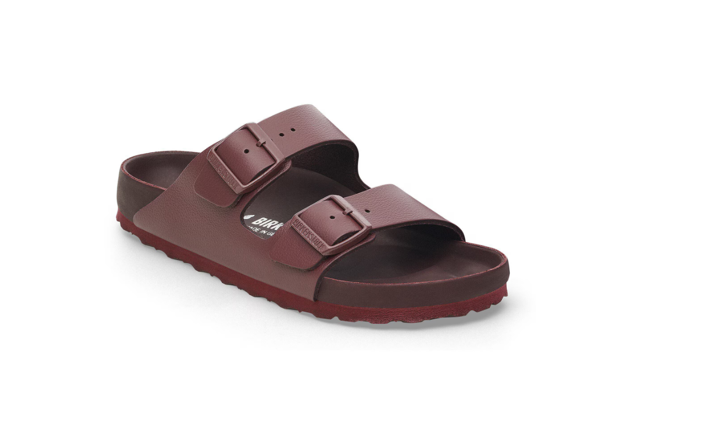 Birkenstock Arizona Exquisite Natural Leather Zinfandel