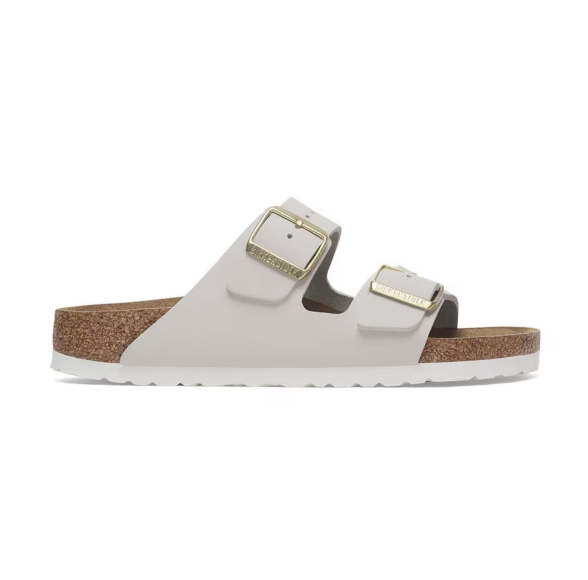 Birkenstock Arizona Nubuck Leather Antique White