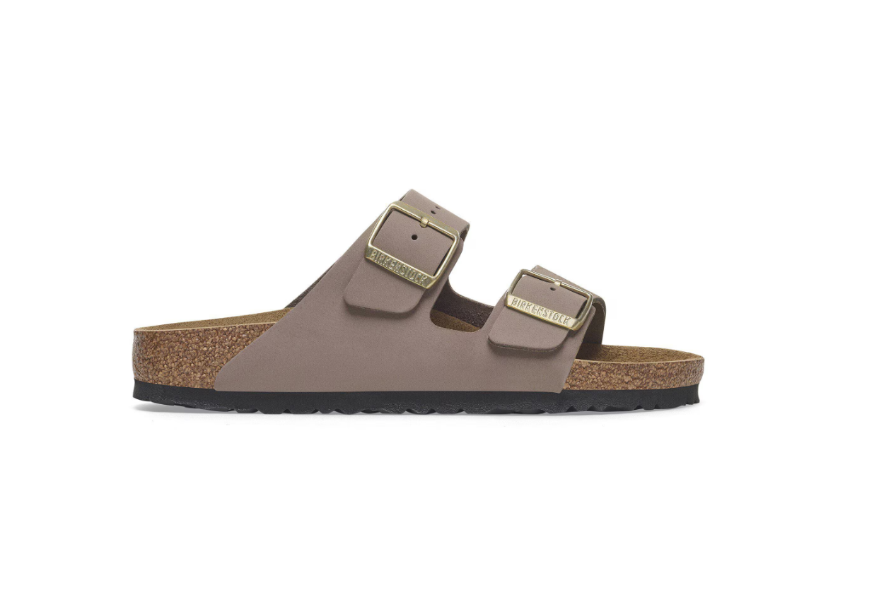 Birkenstock Arizona Nubuck Leather Faded Purple