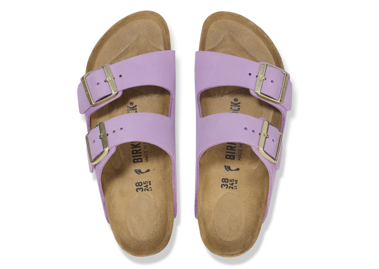 Birkenstock Arizona Nubuck Leather Crocus