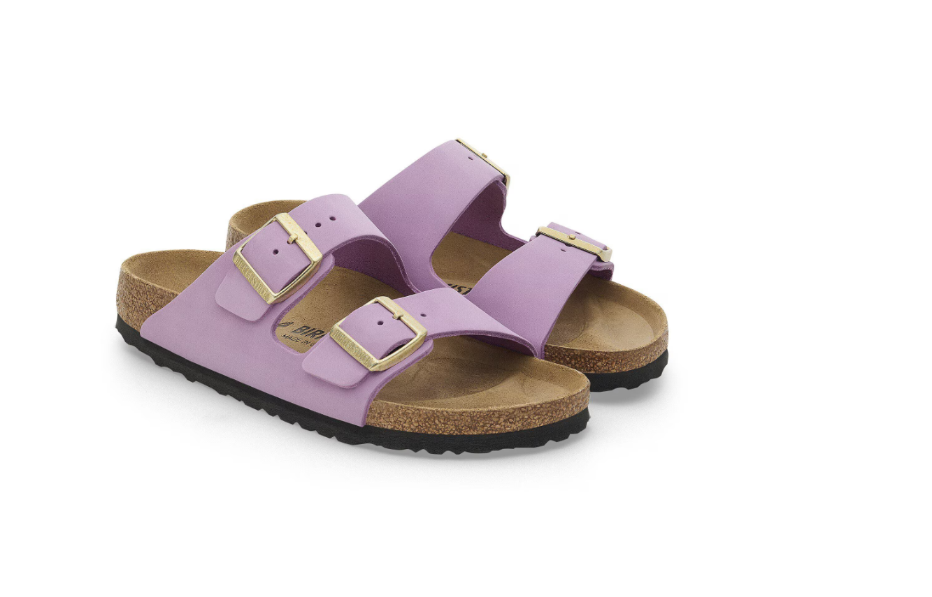Birkenstock Arizona Nubuck Leather Crocus