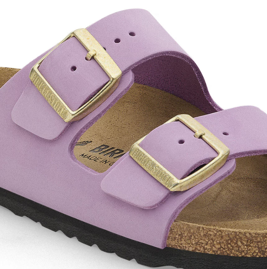 Birkenstock Arizona Nubuck Leather Crocus
