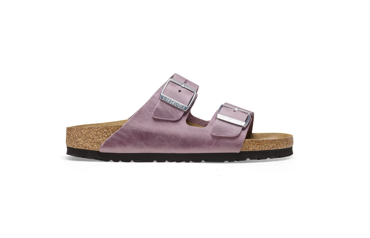 Birkenstock Arizona Waxy Leather Lavender