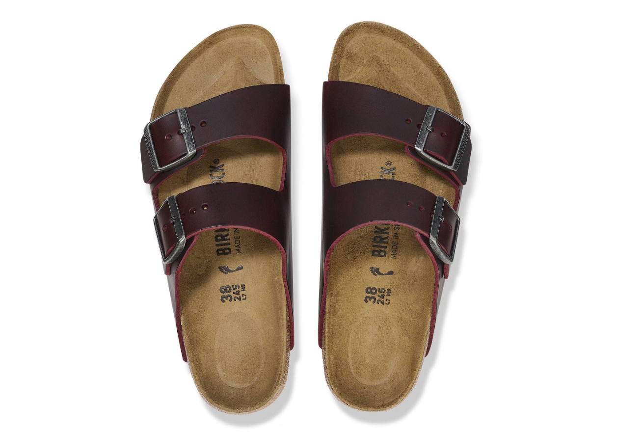 Birkenstock Arizona Oiled Leather Zinfandel