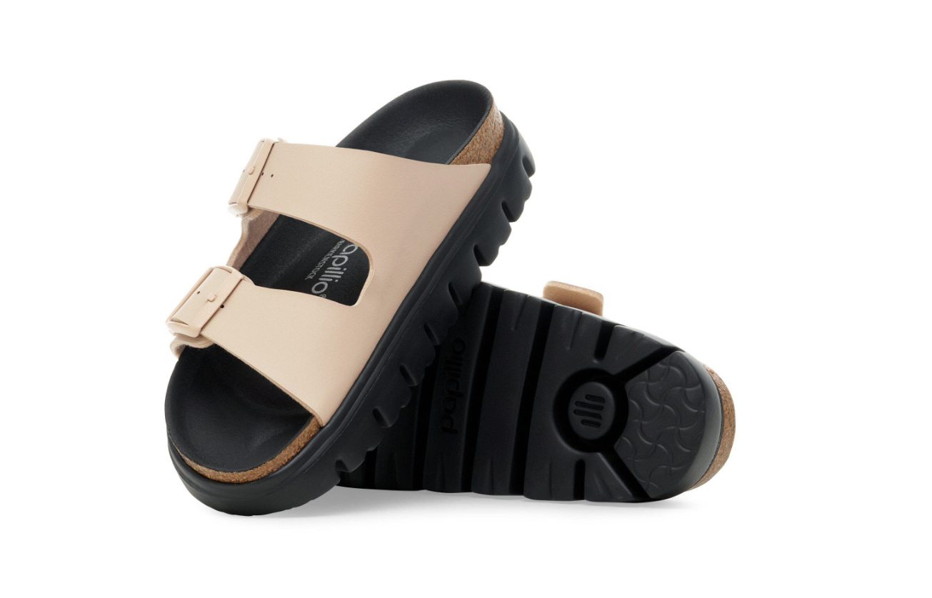 Birkenstock Arizona Chunky Birko-Flor Sandcastle