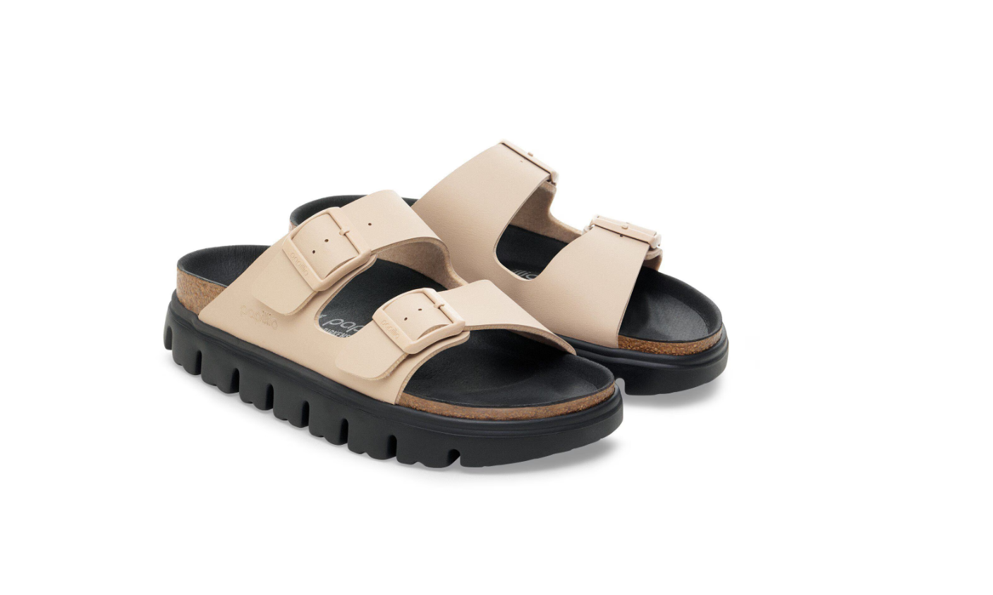 Birkenstock Arizona Chunky Birko-Flor Sandcastle