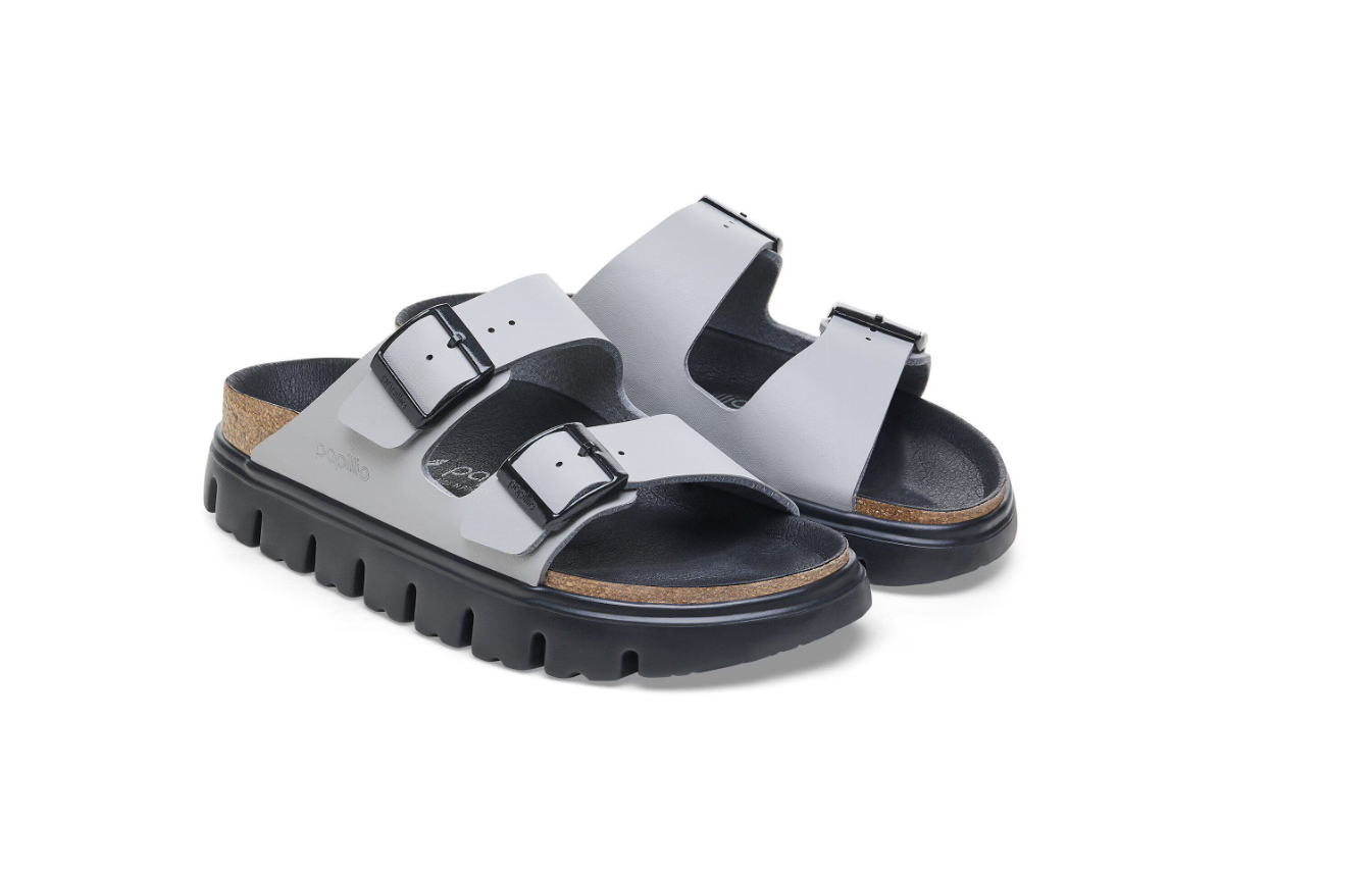 Birkenstock Arizona Chunky Birko-Flor Stone Coin