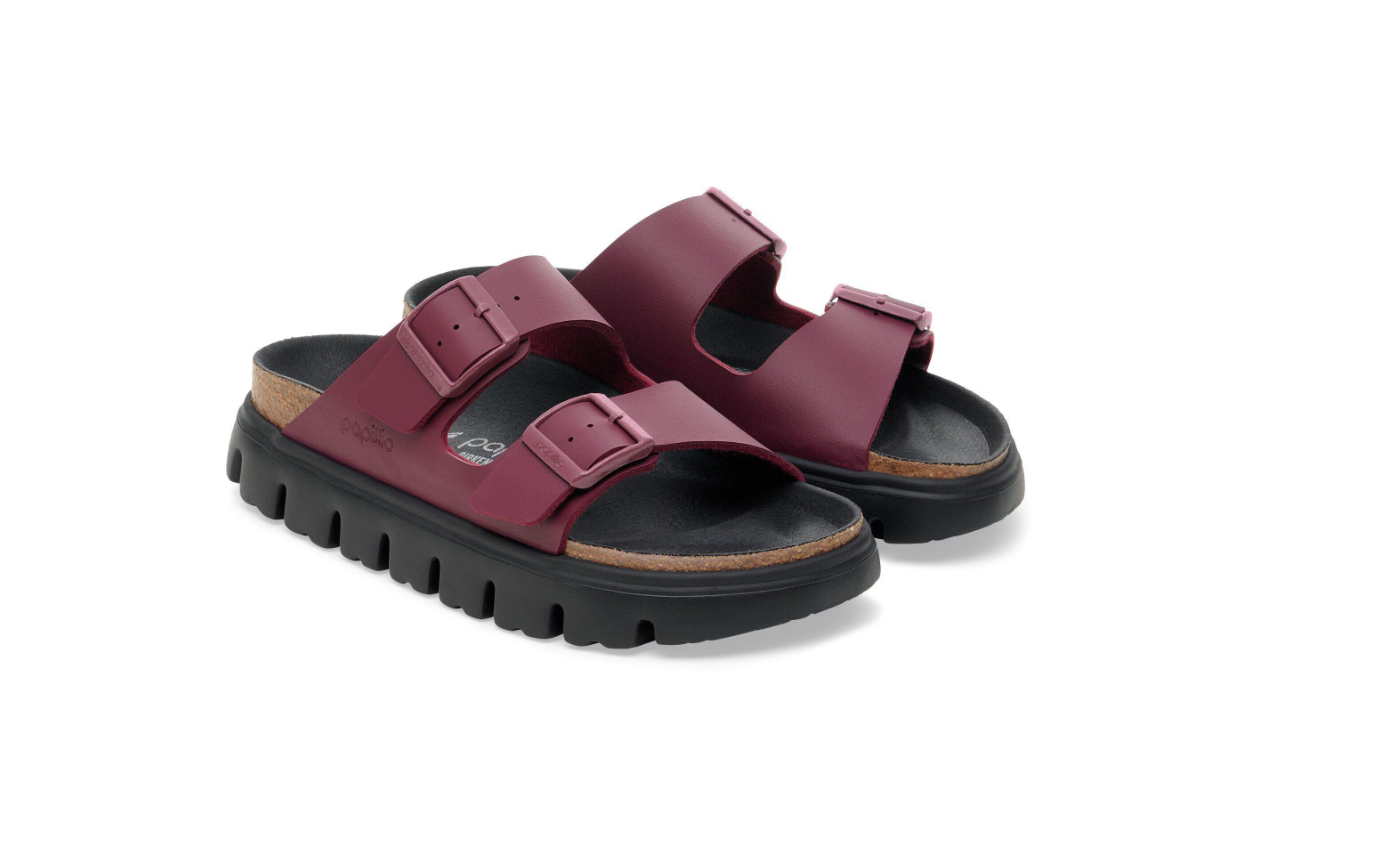 Birkenstock Papillio Arizona Chunky Birko-Flor Zinfandel