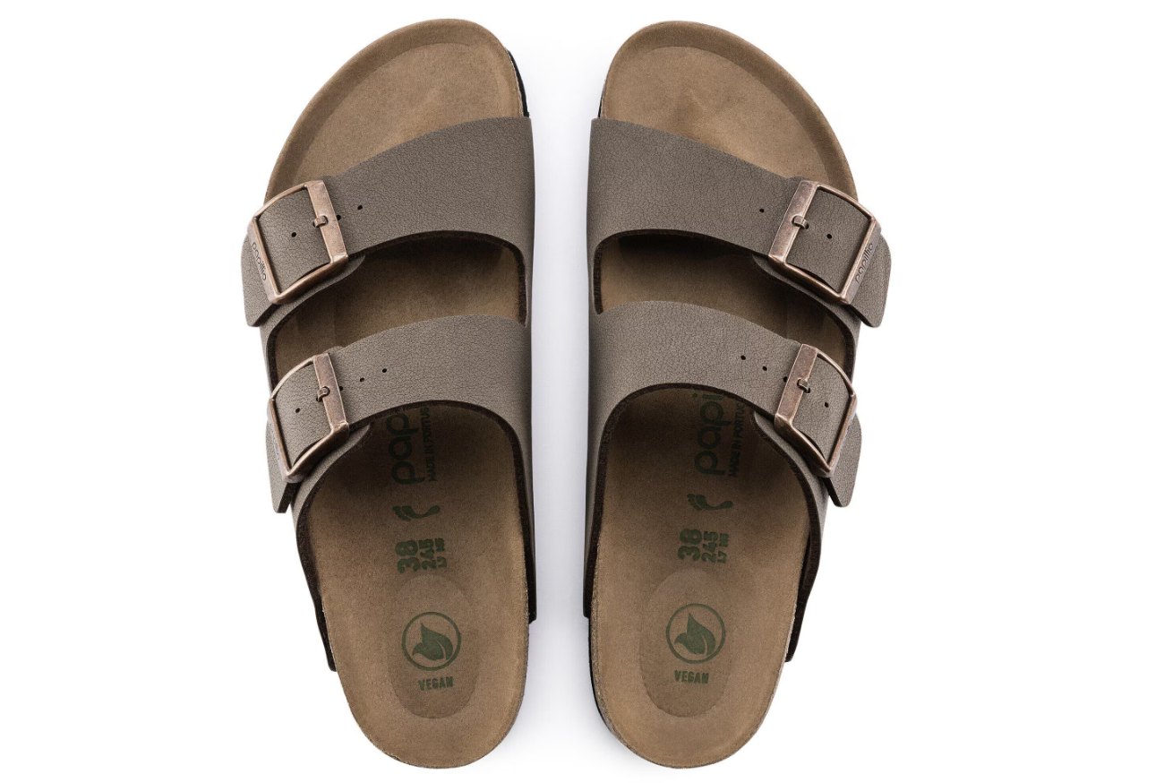 Birkenstock Arizona Flex Platform Vegan Birkibuc Mocha