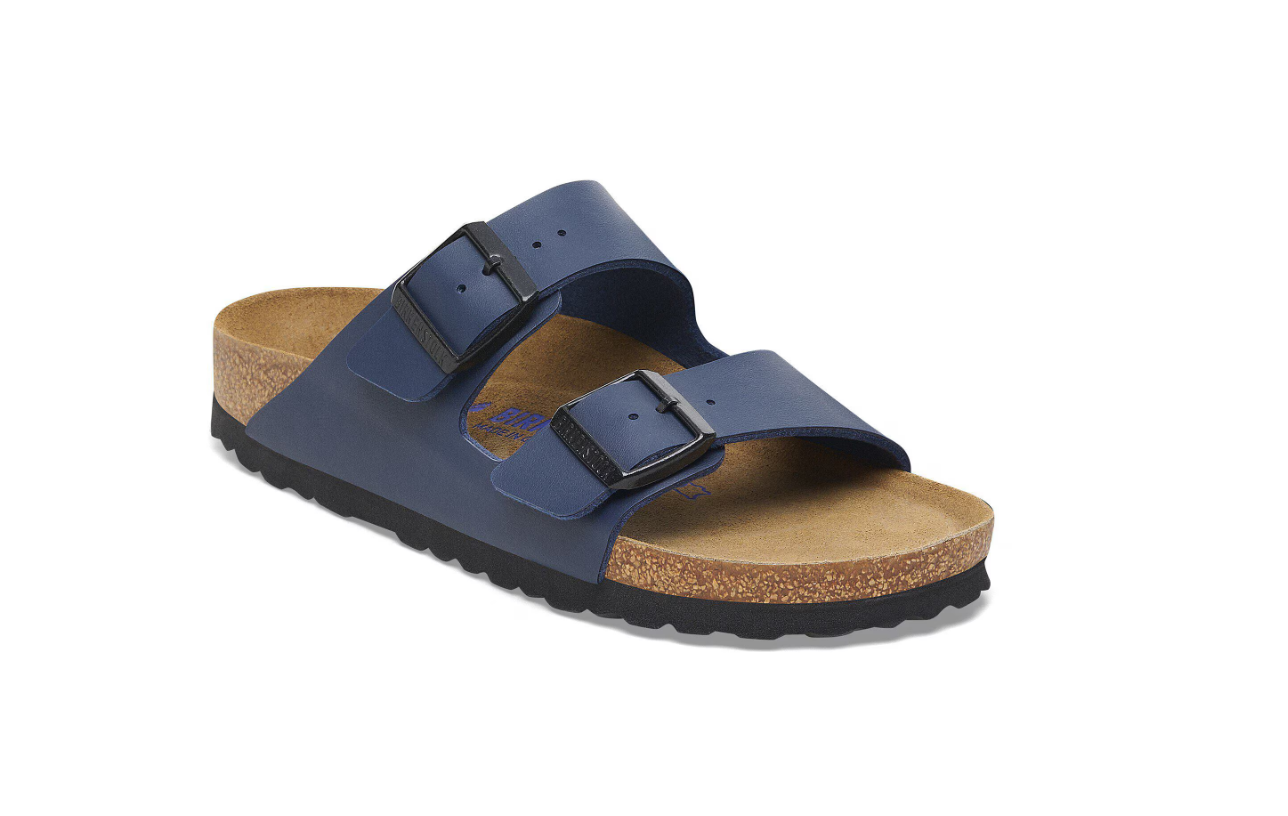 Birkenstock Arizona Soft Footbed Birko-Flor Blue