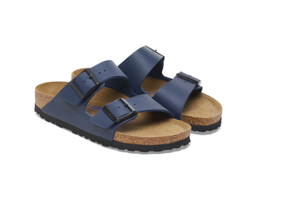 Birkenstock Arizona Soft Footbed Birko-Flor Blue