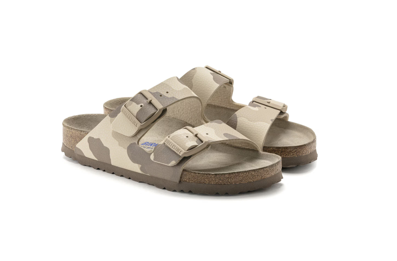 Birkenstock Arizona Soft Footbed Birko-Flor Desert Soil Gray/Taupe