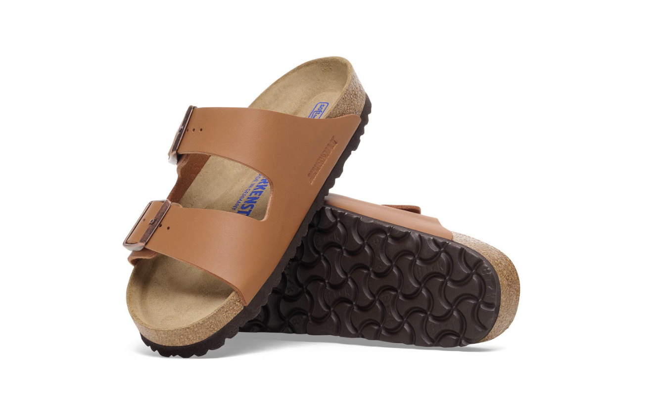 Birkenstock Arizona Soft Footbed Birko-Flor Ginger Brown