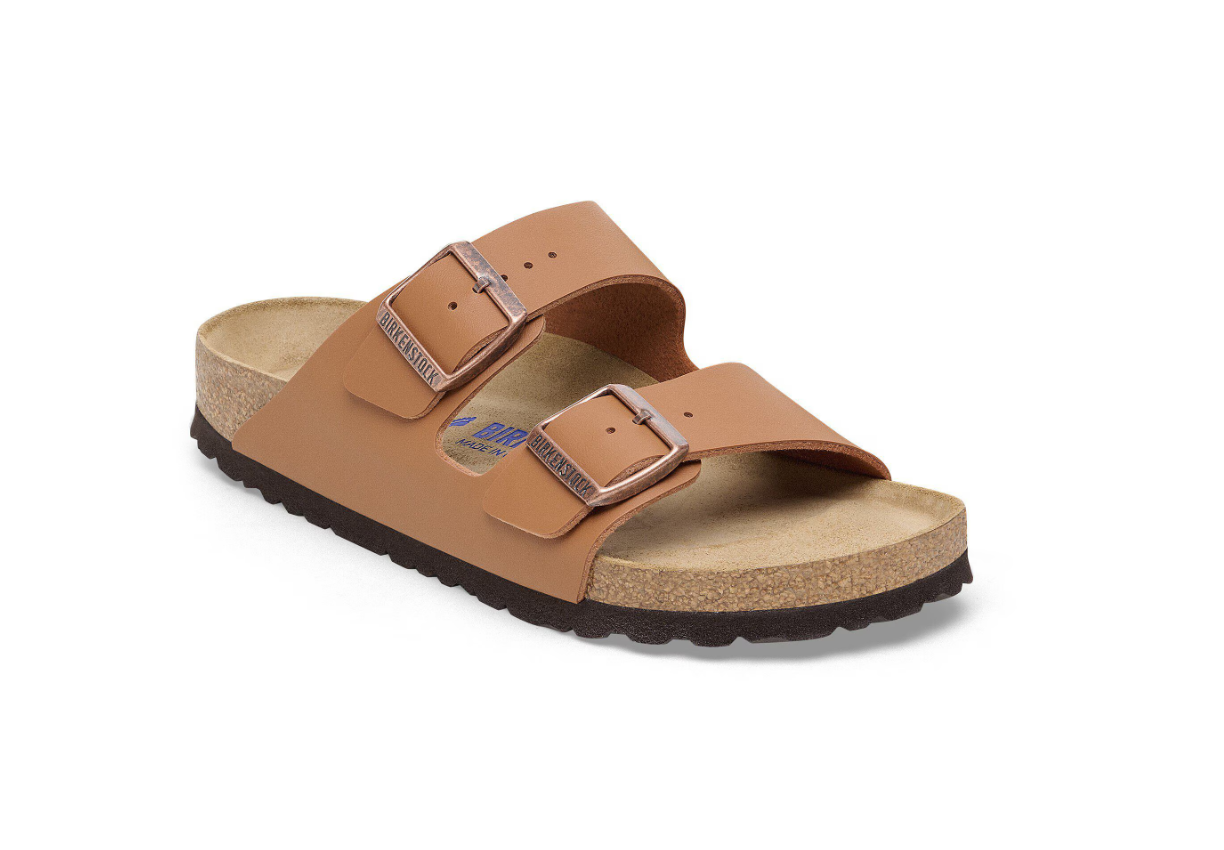 Birkenstock Arizona Soft Footbed Birko-Flor Ginger Brown