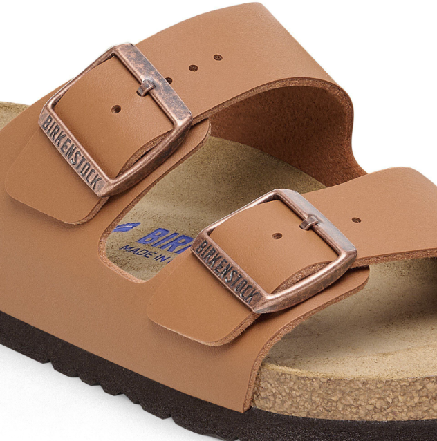 Birkenstock Arizona Soft Footbed Birko-Flor Ginger Brown