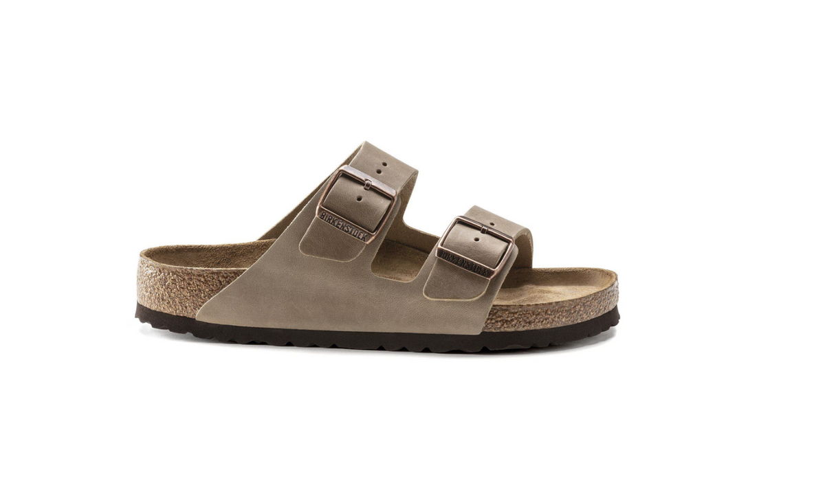 Birkenstock Arizona Soft Footbed Oiled Leather Tobacco - Brown, Regular