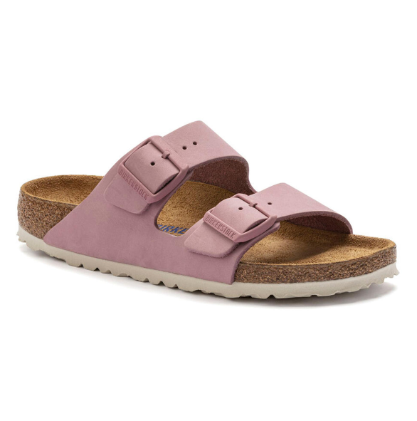 Birkenstock Arizona Soft Footbed Nubuck Leather Orchid