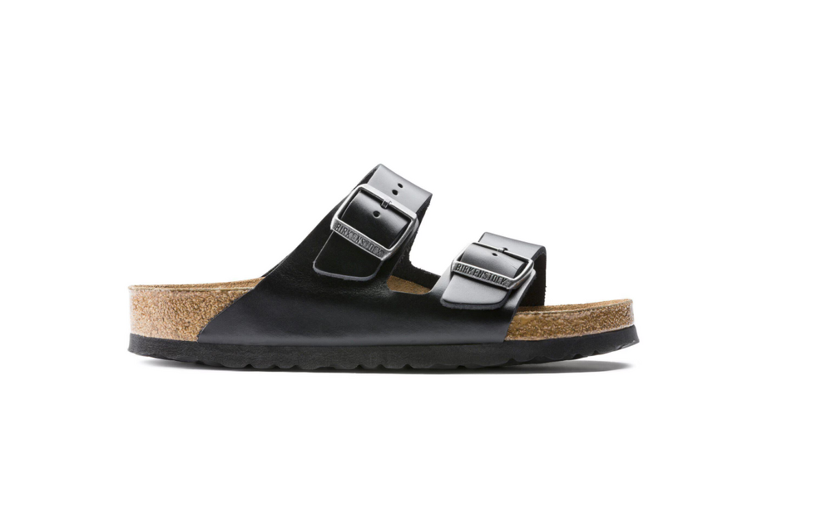 Birkenstock Arizona Soft Footbed Smooth Leather Amalfi Black