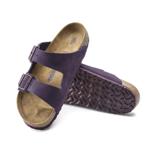 Birkenstock Arizona Soft Footbed Suede Leather Wine