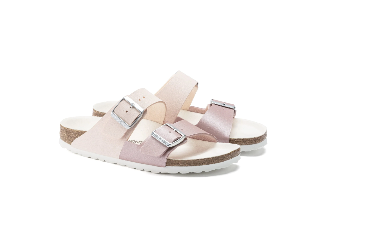 Birkenstock Arizona Split Birkibuc Birko-Flor Rose