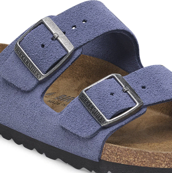 Birkenstock Arizona Suede Leather Purple Dusk