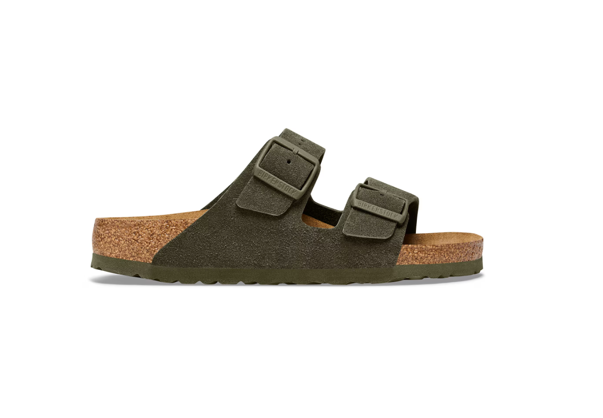 Birkenstock Arizona Suede Leather Thyme