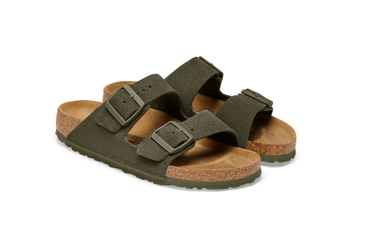 Birkenstock Arizona Suede Leather Thyme