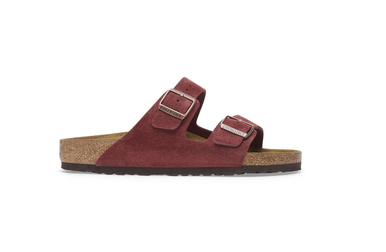 Birkenstock Arizona Suede Leather Zinfandel