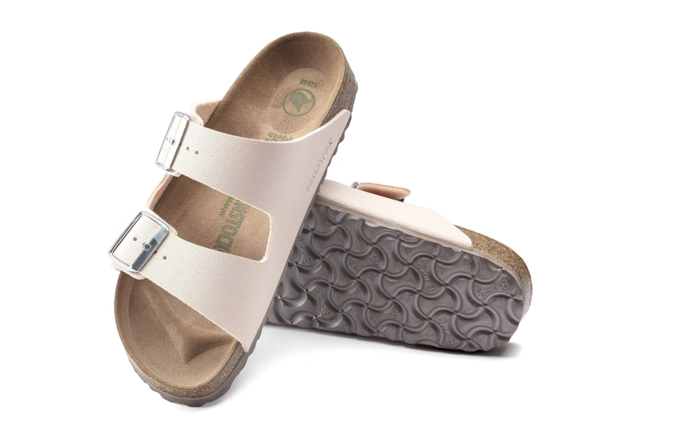 Birkenstock Arizona Vegan Birko-Flor Nubuck Light Rose