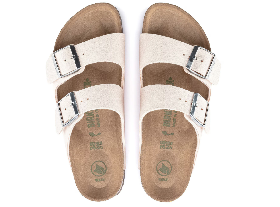 Birkenstock Arizona Vegan Birko-Flor Nubuck Light Rose