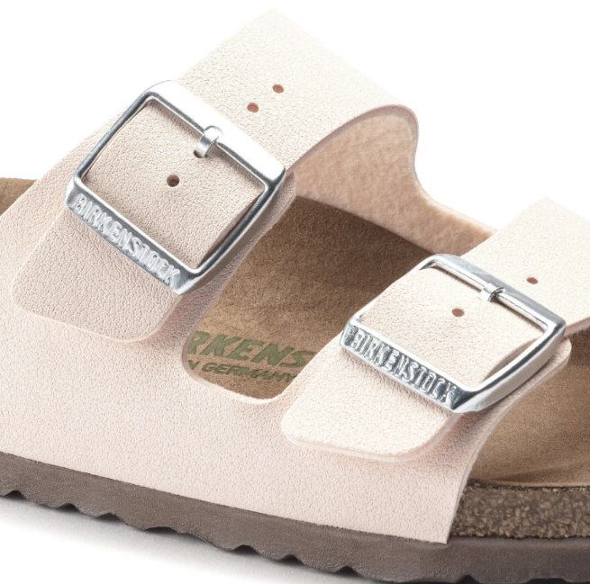 Birkenstock Arizona Vegan Birko-Flor Nubuck Light Rose