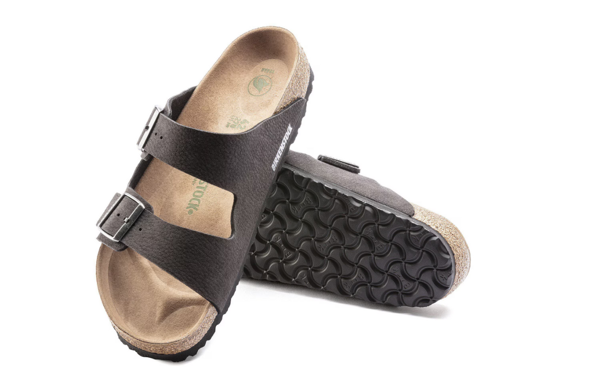 Birkenstock Arizona Vegan Sandals Desert Dust Black