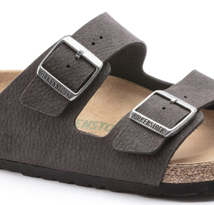 Birkenstock Arizona Vegan Sandals Desert Dust Black