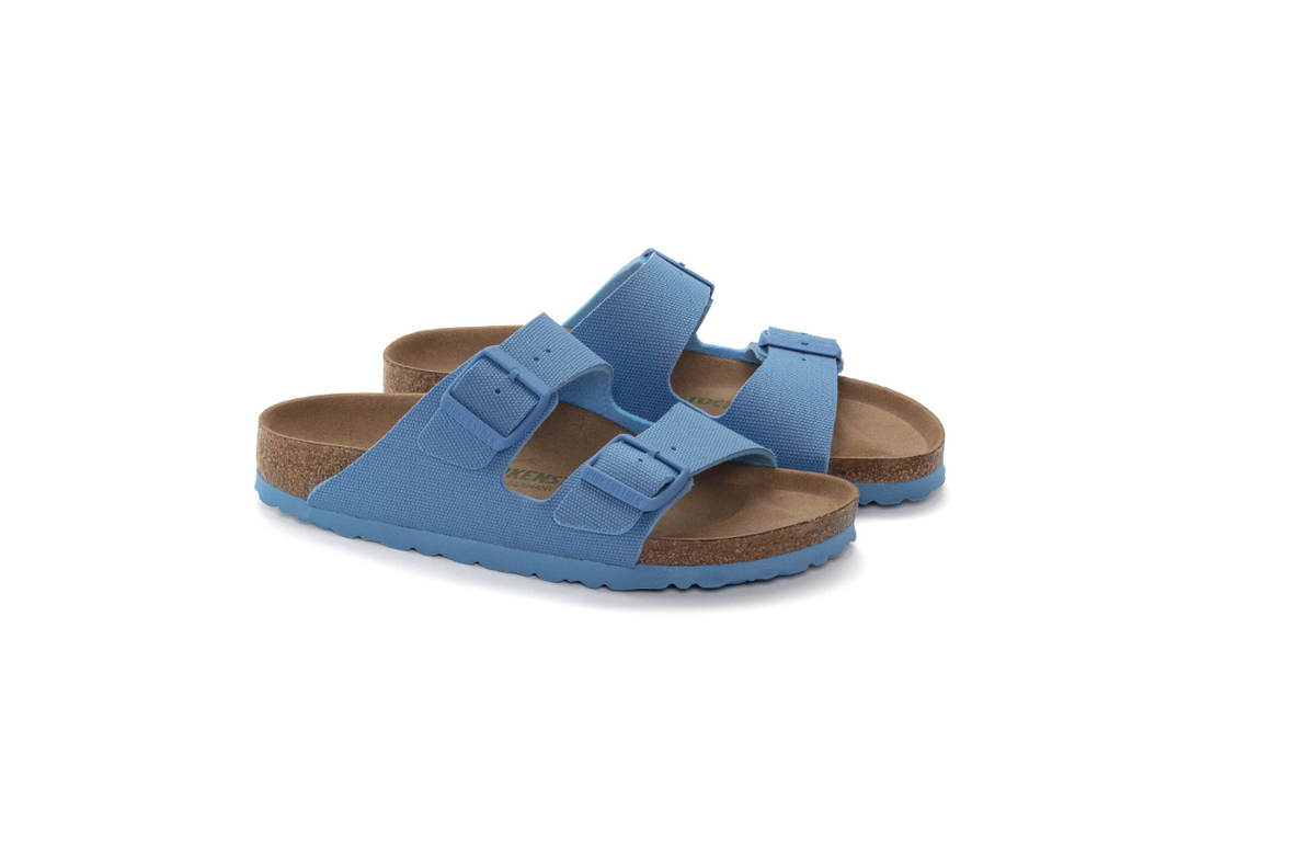 Birkenstock Arizona Vegan Textile Sky Blue Sandals