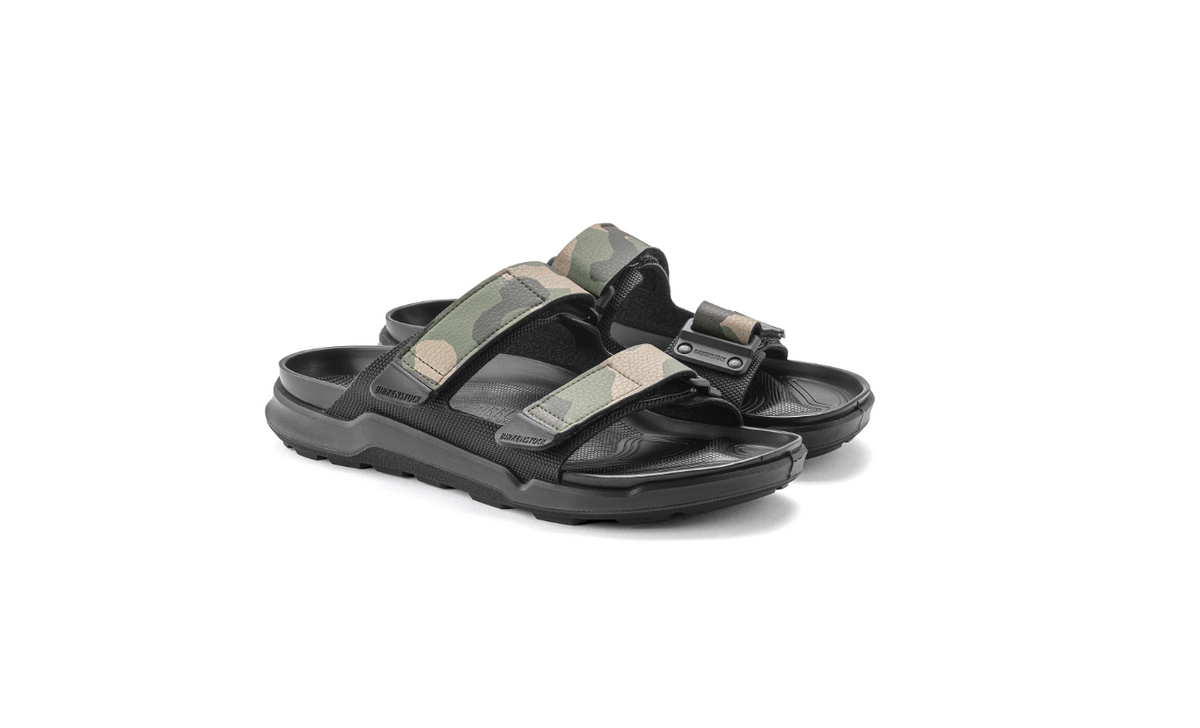 Birkenstock Atacama Men Birko-Flor Black Camo Sandal - Black / Camo, Regular