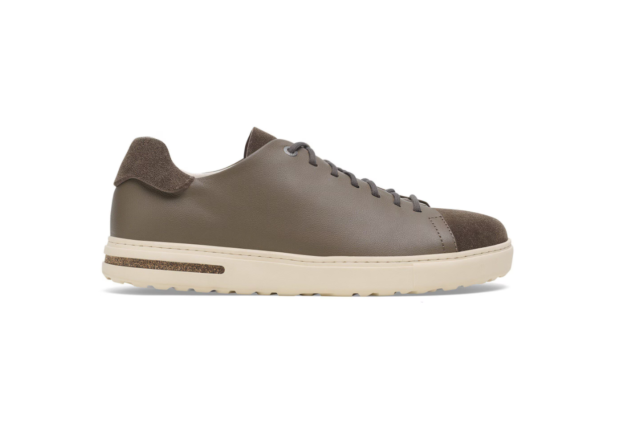 Birkenstock Bend Low Decon Mixed Leather Concrete Gray