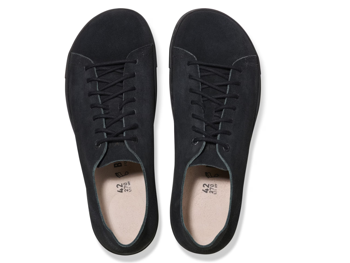Birkenstock Bend Low Decon Nubuck Leather Triple Black