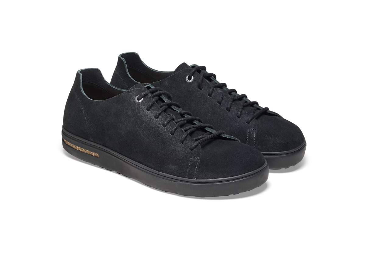 Birkenstock Bend Low Decon Nubuck Leather Triple Black