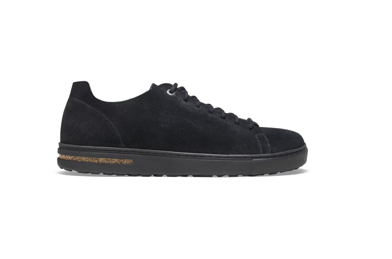Birkenstock Bend Low Decon Nubuck Leather Triple Black