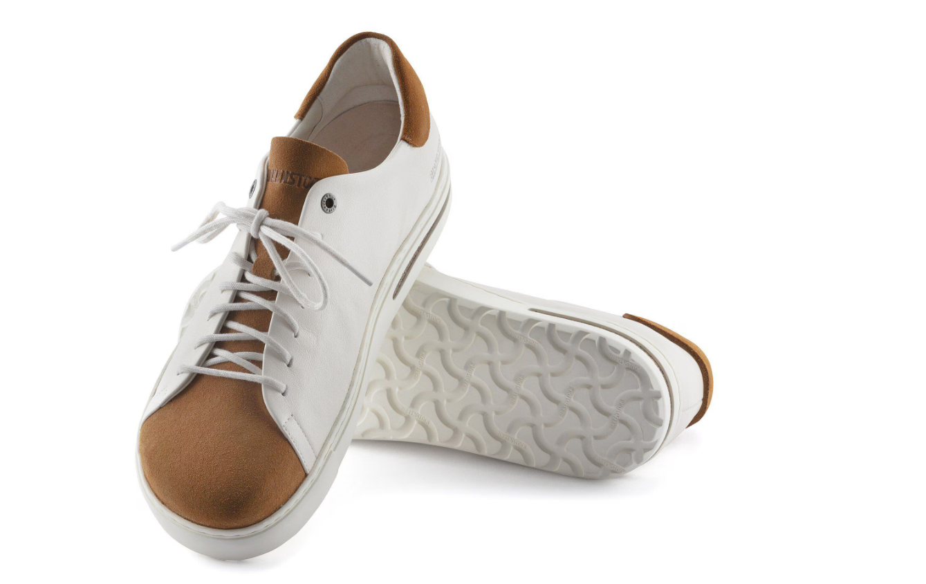 Birkenstock Bend Low Decon Pop Natural Leather-Nubuck Mink/Eggshell
