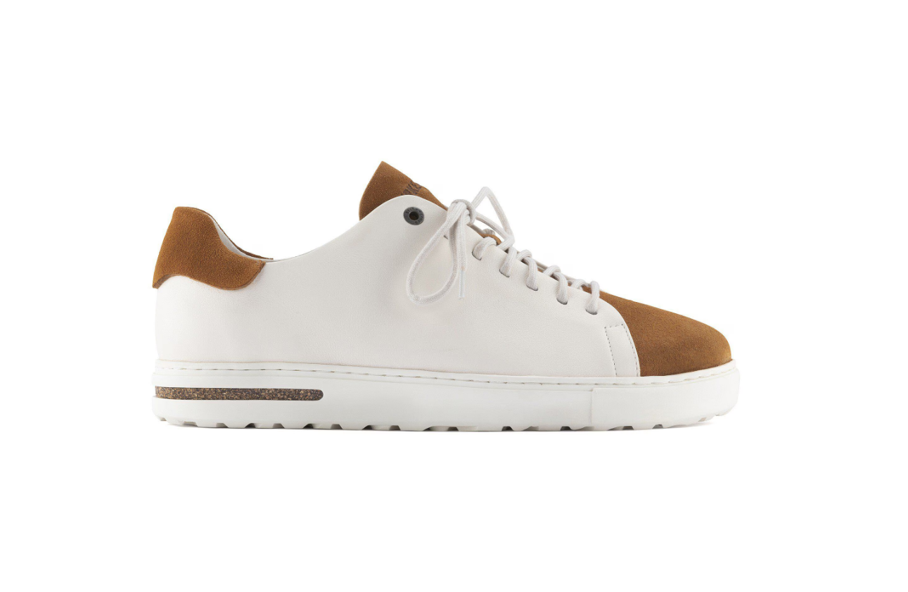 Birkenstock Bend Low Decon Pop Natural Leather-Nubuck Mink/Eggshell