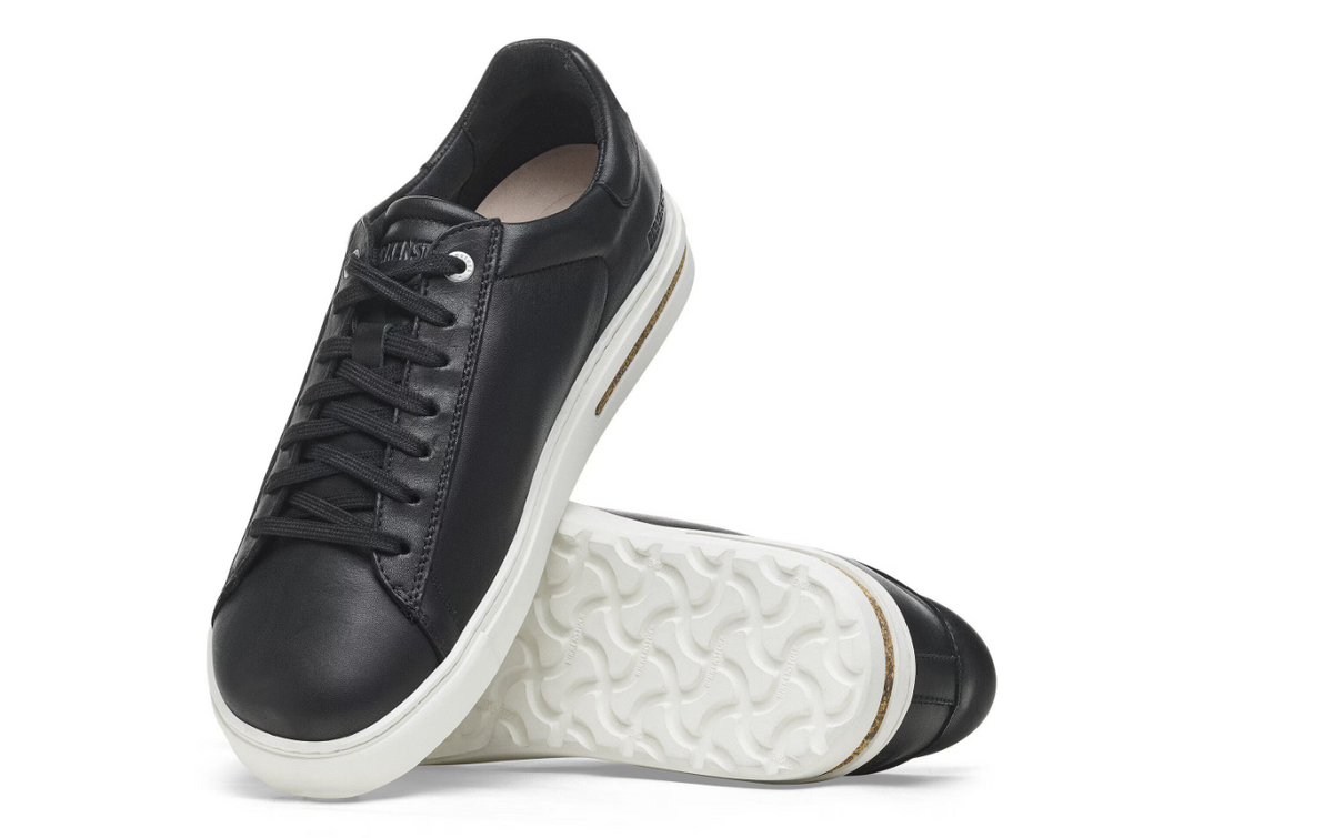 Birkenstock Bend Low Natural Leather - Black, Narrow
