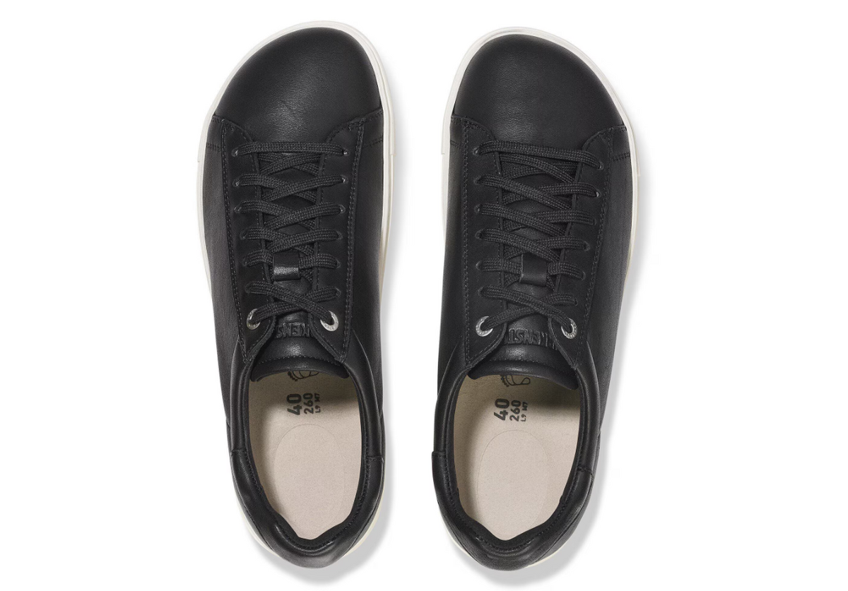 Birkenstock Bend Low Natural Leather - Black, Narrow