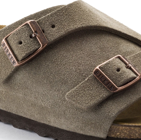 Birkenstock Zurich Suede Leather Taupe